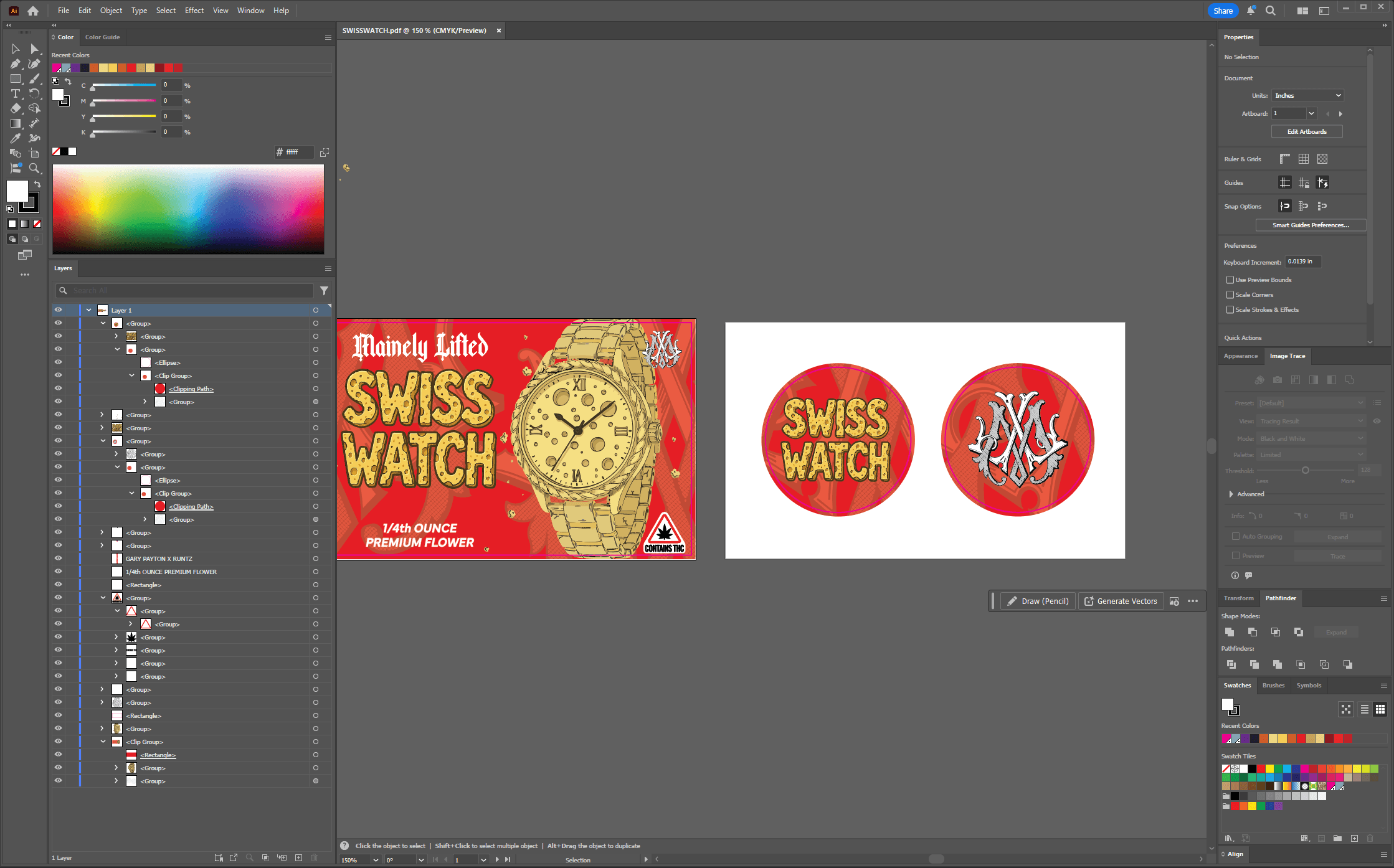 Professional graphic design services