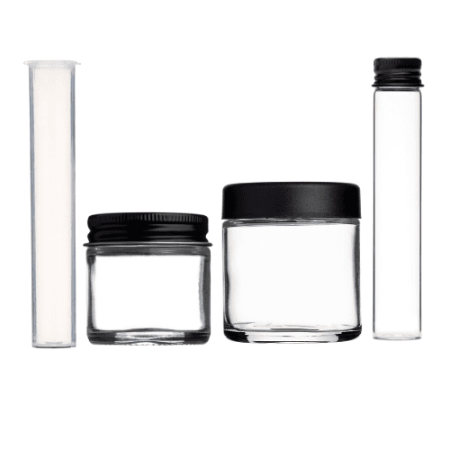 Packaging labels for jars, tubes, and bags