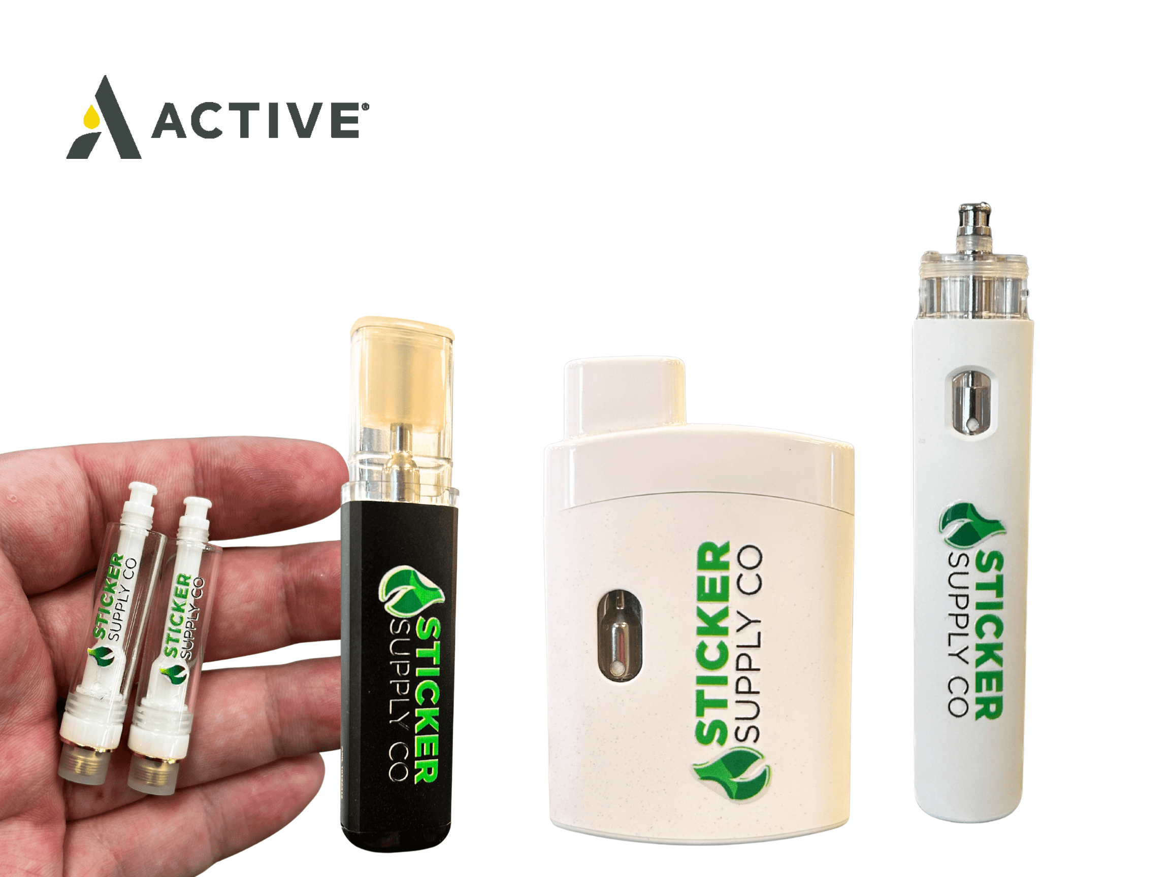 Custom branded disposable vape devices