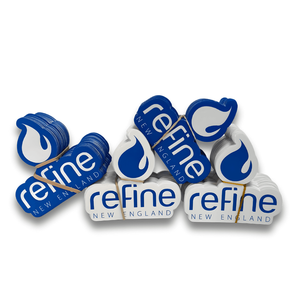 Custom die-cut vinyl stickers